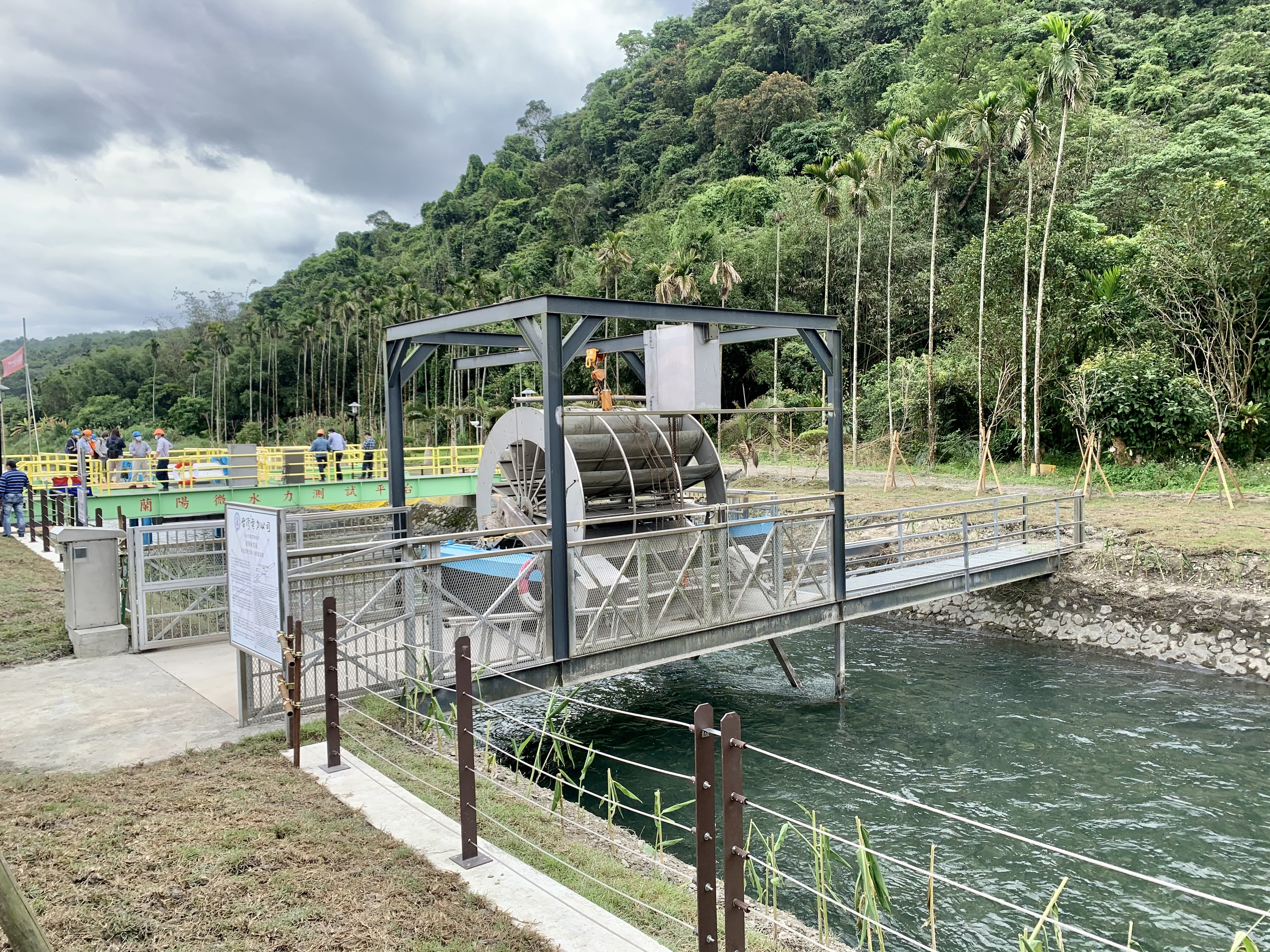 1滴水用4次！台電蘭陽電廠打造全國首座微水力發電測試平台